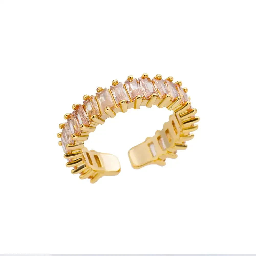 “Gold Stainless Steel Rings – Elegant Never-Fade Jewelry for Women”