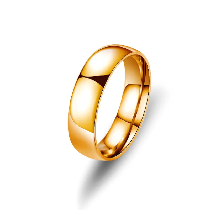 “Simple Titanium Ring – Elegant Unisex Wedding & Couple Jewelry”