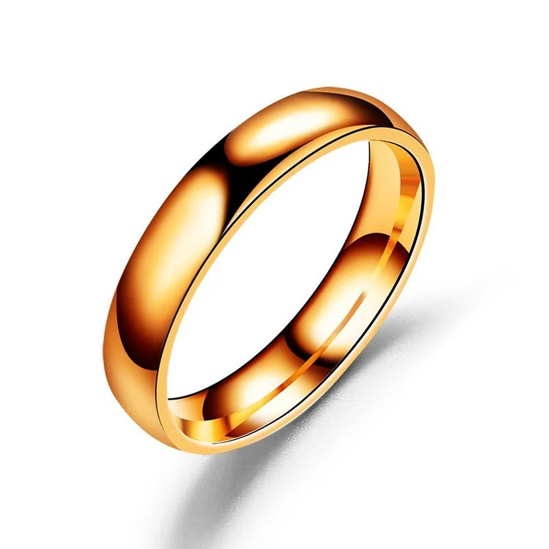 “Simple Titanium Ring – Elegant Unisex Wedding & Couple Jewelry”
