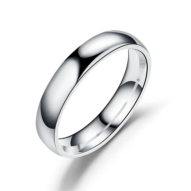 “Simple Titanium Ring – Elegant Unisex Wedding & Couple Jewelry”