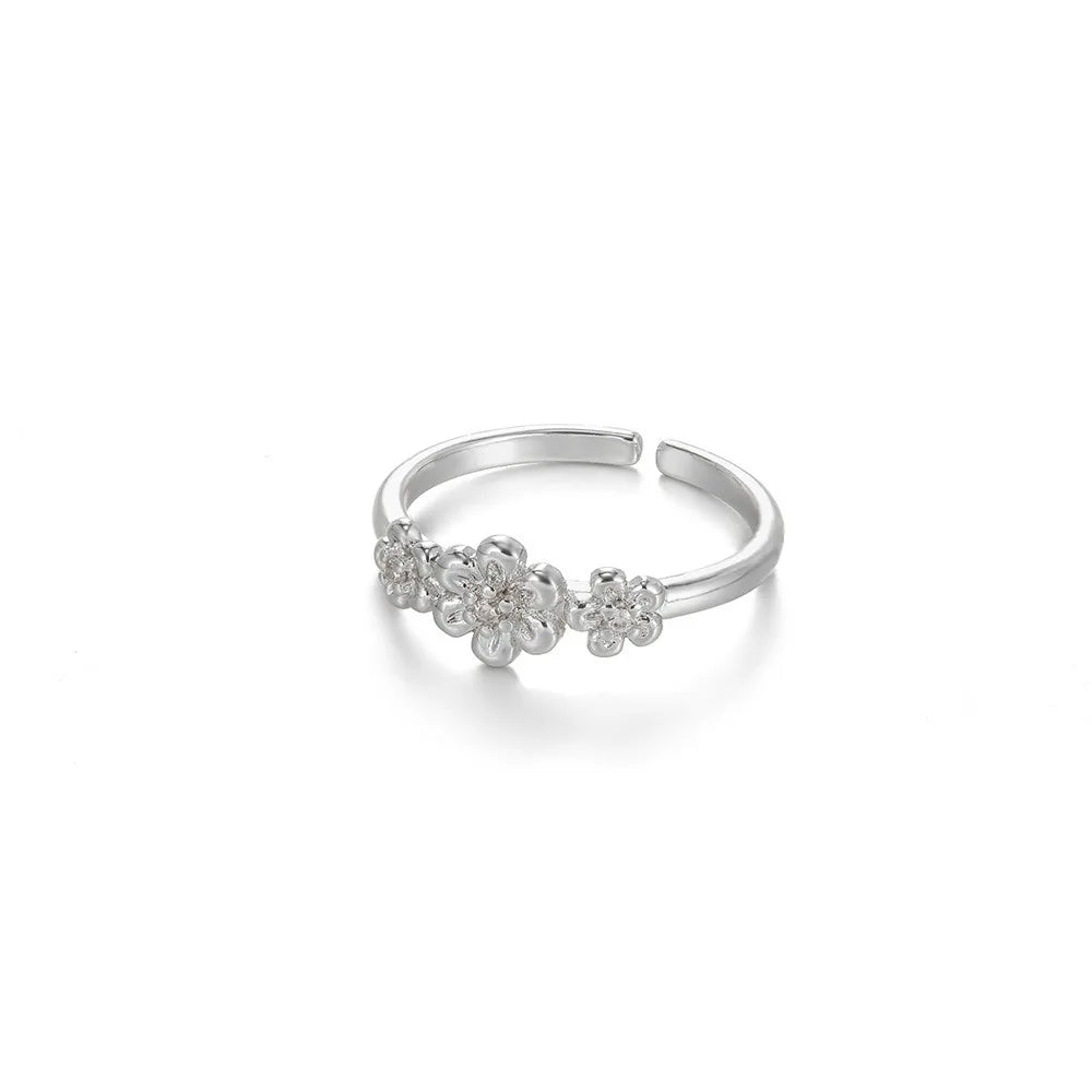 Golden Sunflower Bloom Ring