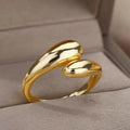 “Elegant Water Drop Ring – Adjustable & Stylish Women’s Accessory”