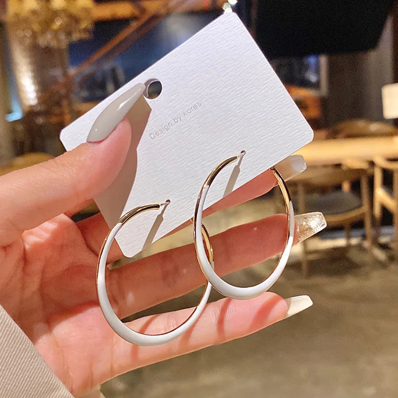 Imperial Bloom Luxury Hoop Earrings for Graceful Women